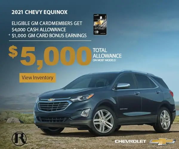 Current New Chevrolet Specials Offers | Reed Chevrolet