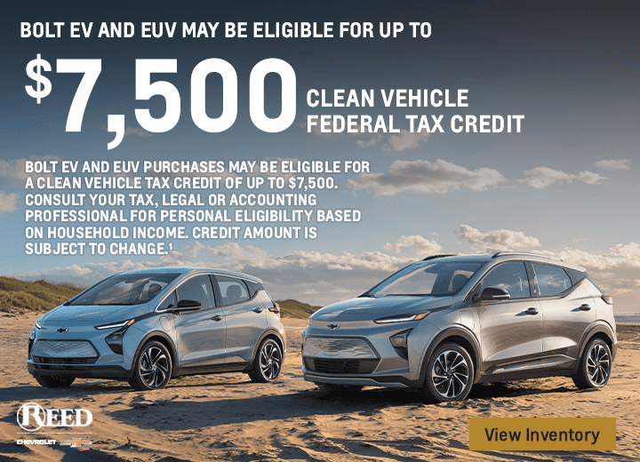 REED CHEVROLET SPECIAL OFFERS