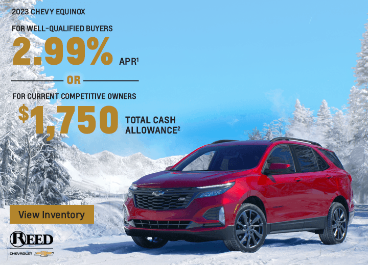 REED CHEVROLET SPECIAL OFFERS