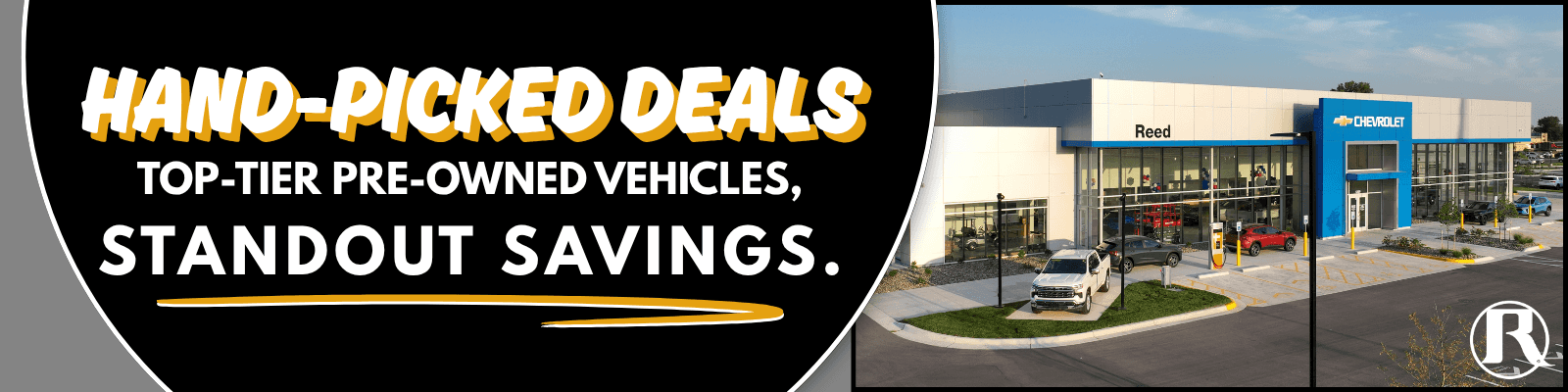reed chevrolet saint joseph used vehicle specials banner