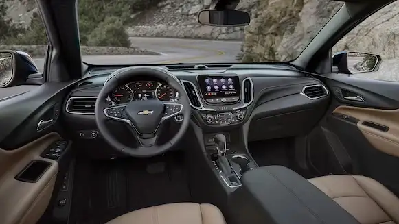 2026 Chevrolet Equinox interior dashboard and center console