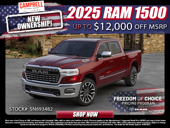 2025 Ram 1500