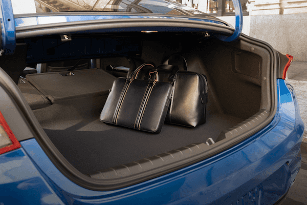 2021 Kia K5 trunk space
