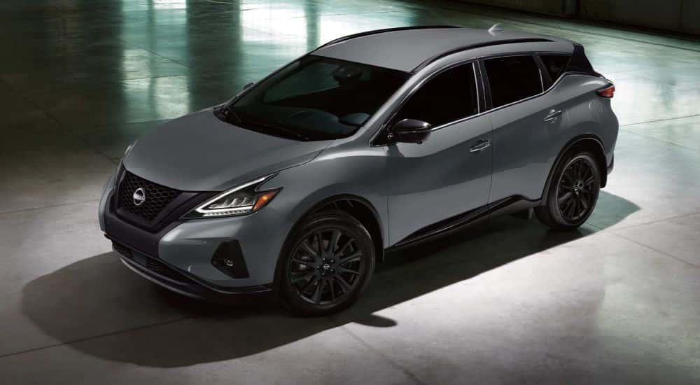 A gray 2023 Nissan Murano parked after viewing used cars for sale near Springfield.