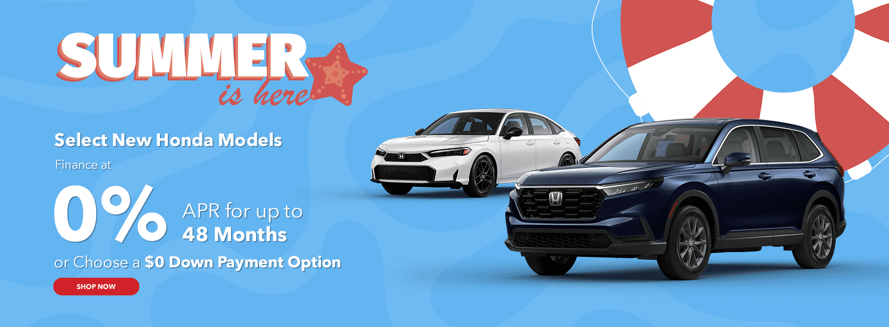 Select New Honda Models