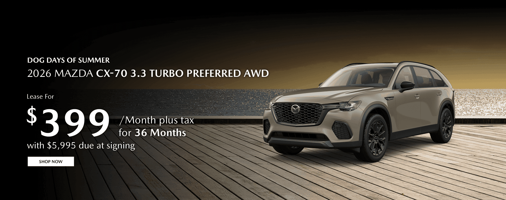 2026 Mazda CX-70 3.3 Turbo Preferred AWD
