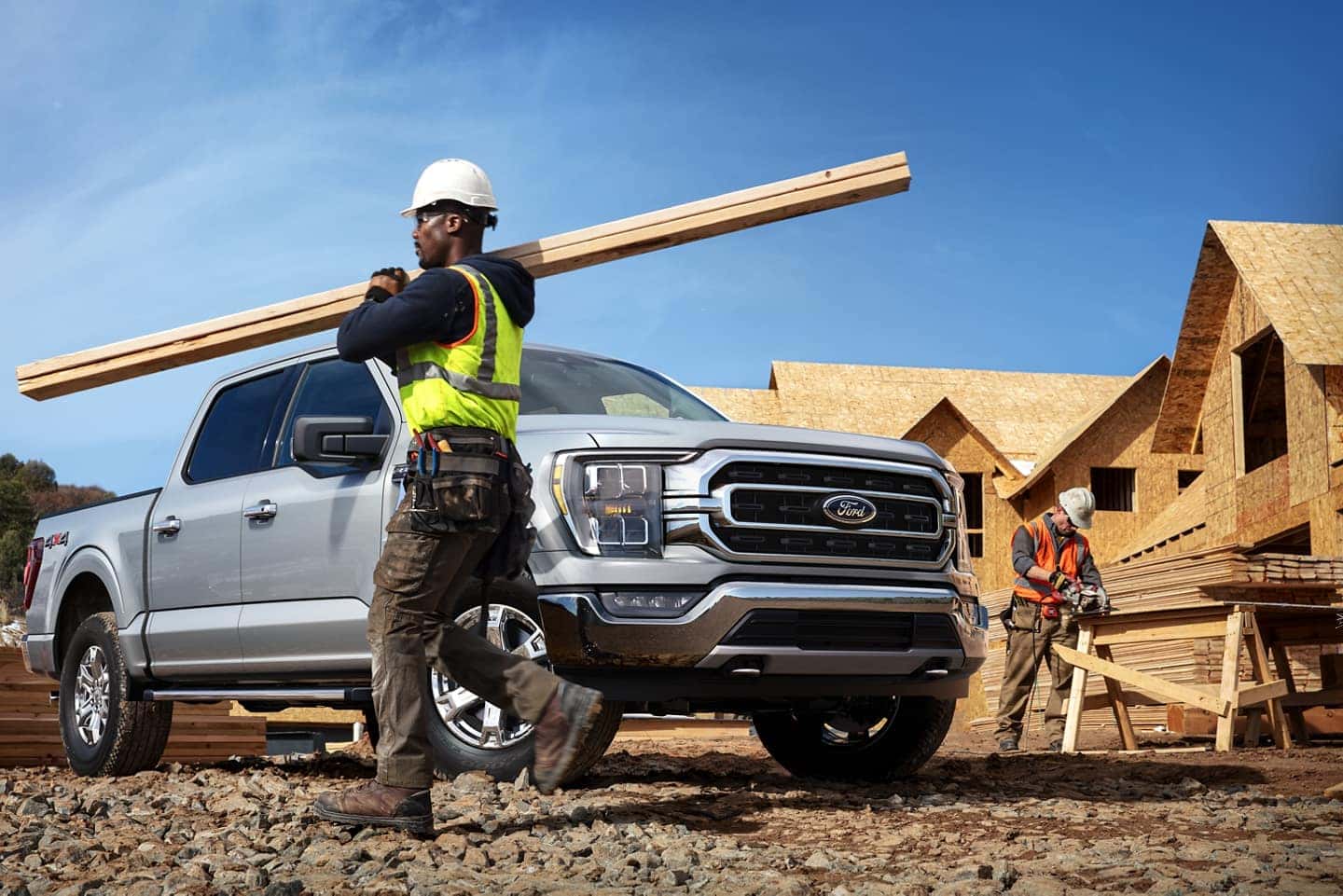 The Ford F-150 is used as a Work Truck