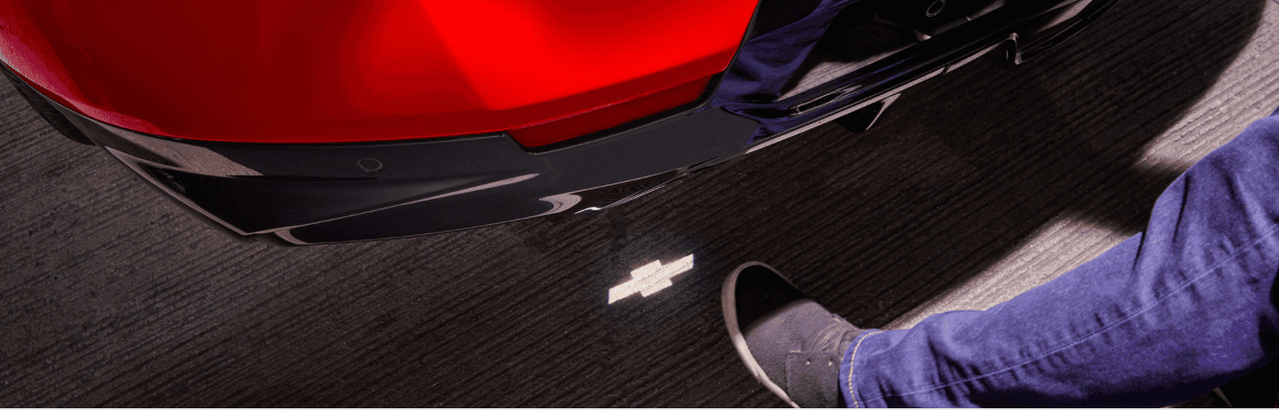 Floor view of the Chevy Blazer