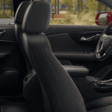 Trim seats of the New Chevy Blazer available at Sewell Chevy in Andrews, TX