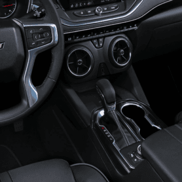 The new Chevy Blazer's interior view
