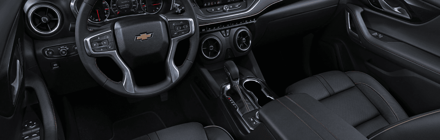 The new Chevy Blazer's interior view