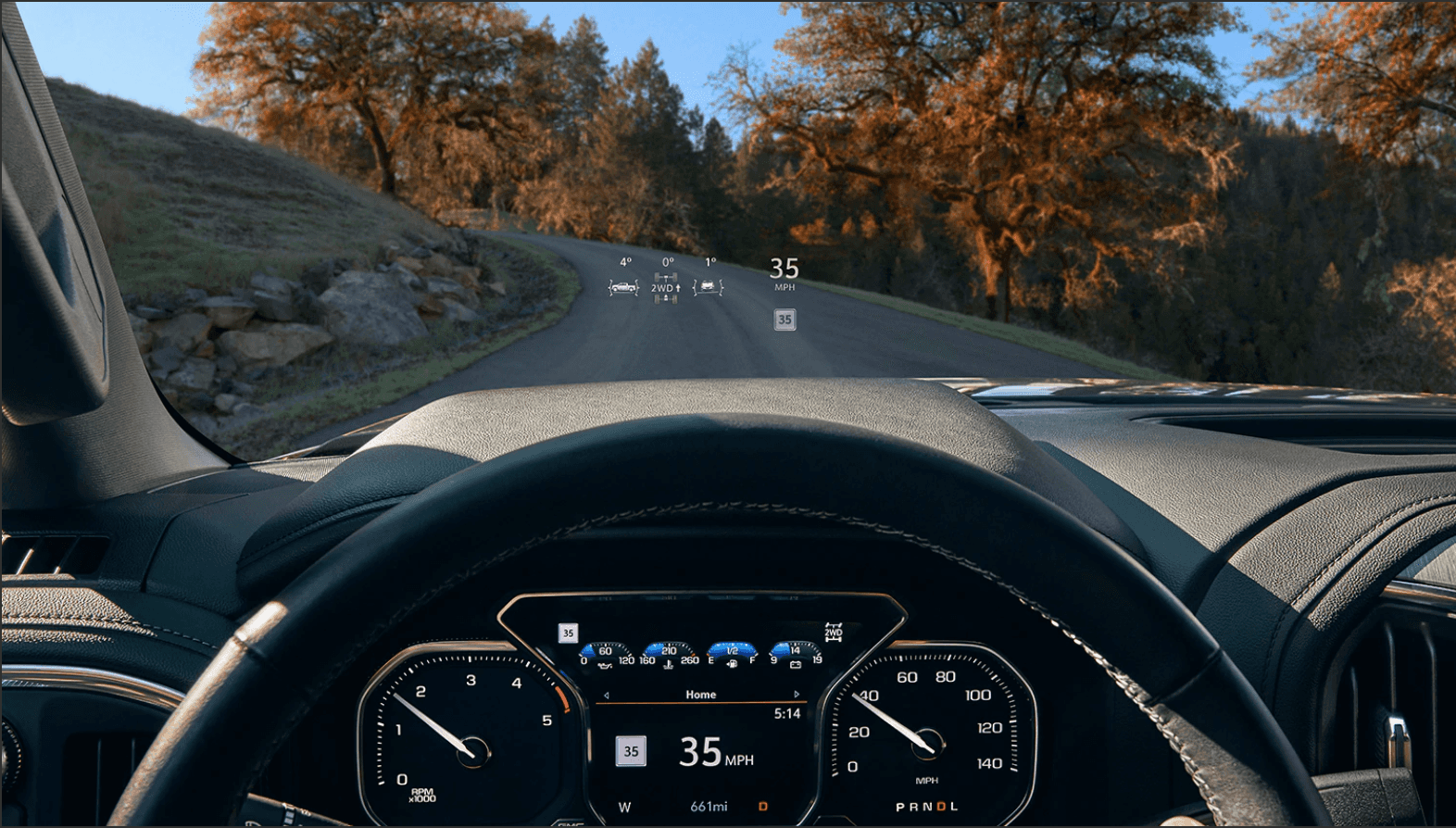 Windshield tech in the 2020 GMC Sierra 2500HD Truck