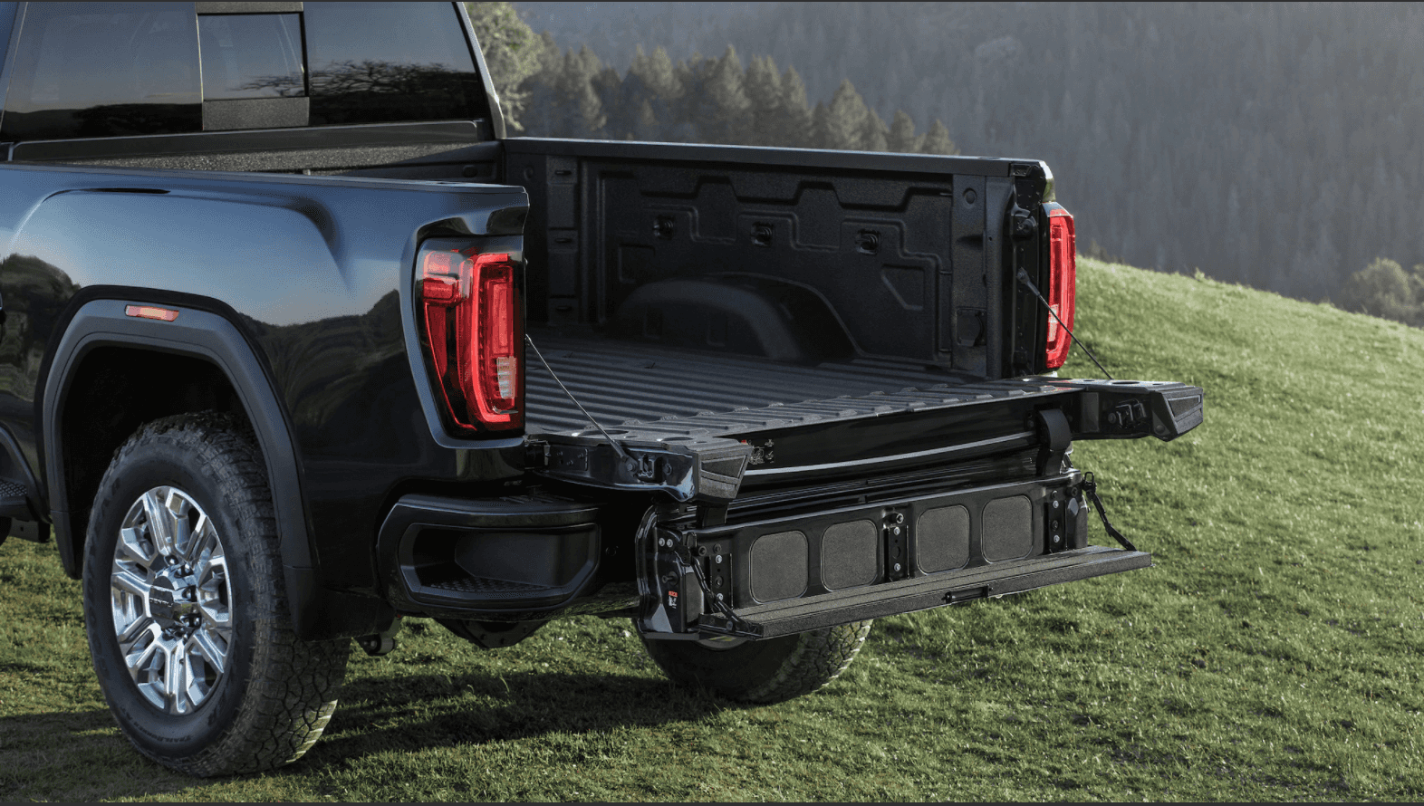 Rear view of 2020 GMC Sierra 2500HD