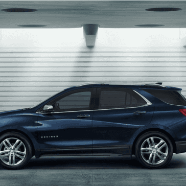 Parked Chevrolet Equinox (2021 Model)