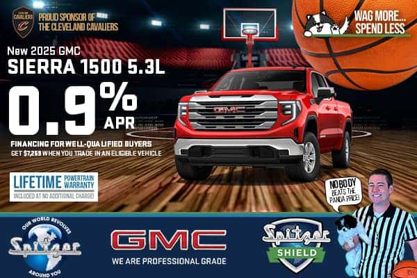 2025 GMC Sierra 1500 5.3L - 0.9% APR Financing