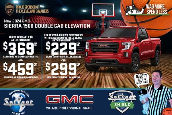 2024 GMC Sierra 1500 Double Cab Elevation - Lease for $229/mo