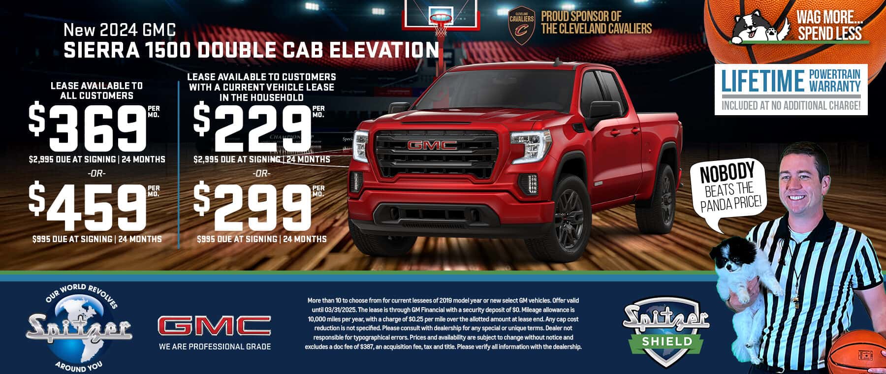 03.2025_Carrera_Lease a New 2024 Sierra 1500 Double Cab Elevation for As Low As $229 a Month for 24 Months!