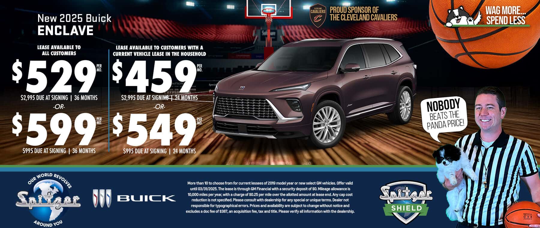 03.2025_Carrera_Lease a New 2025 Buick Enclave for As Low As $459 a Month for 24 Months!