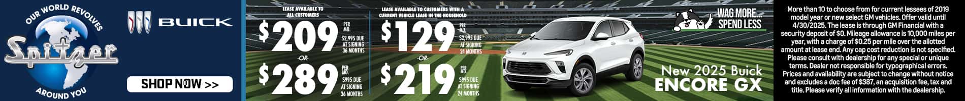 04.2025_Carrera_Lease a New 2025 Buick Enclave for As Low As $459 a Month for 24 Months!