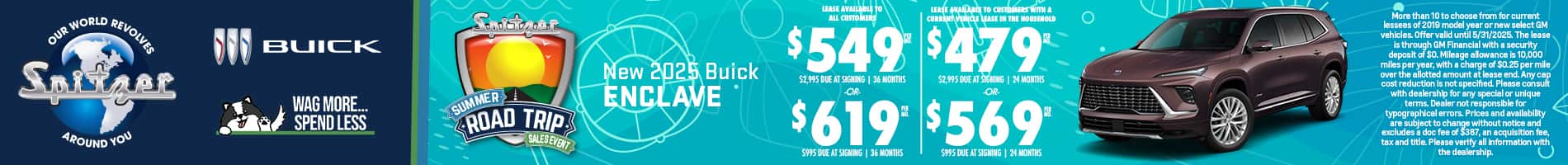 06.2025_Carrera_Lease a New 2025 Buick Enclave for As Low As $479/mo for 24 Months!
