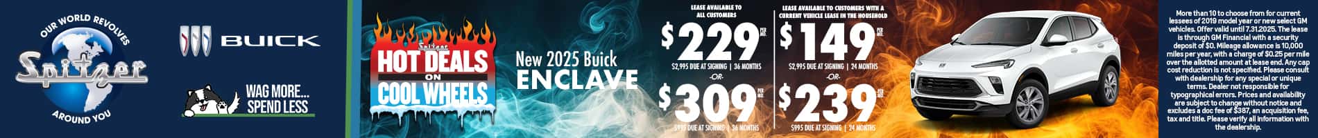 07.2025_Carrera_Lease a New 2025 Buick Enclave for As Low As $479/mo for 24 Months!