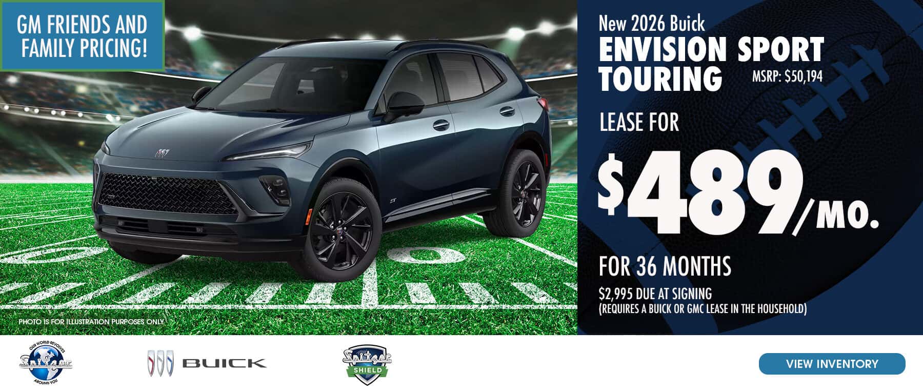 10.2026 Buick Envision_Lease for $489 for 36 mo
