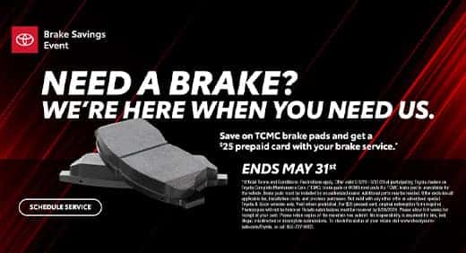 Brake Savings!