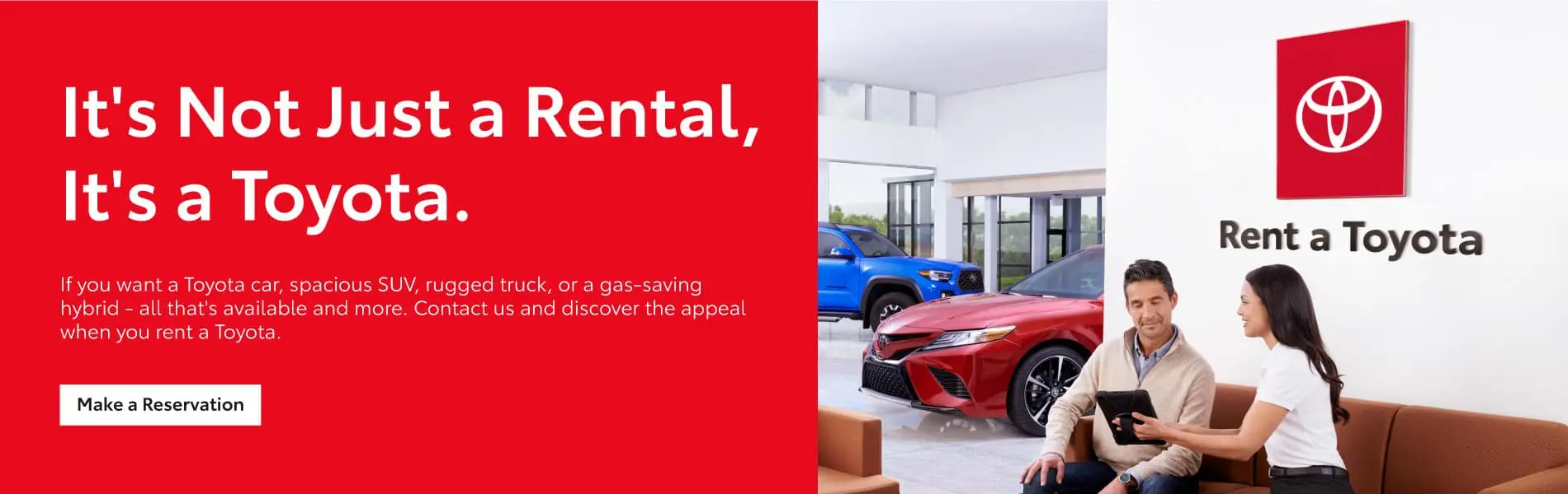 Rent a Toyota