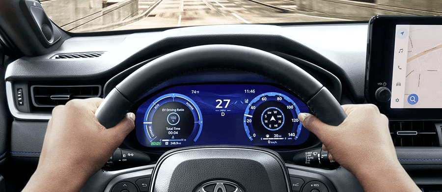 12.3-In. Customizable Digital Gauge Cluster