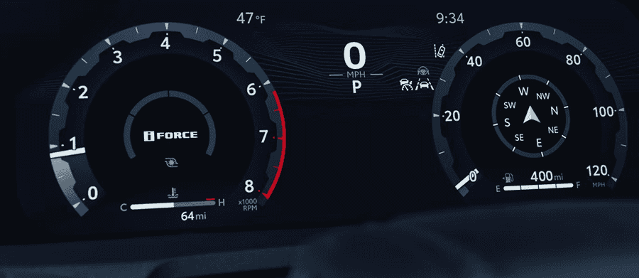 12.3-In. Digital Gauge Cluster