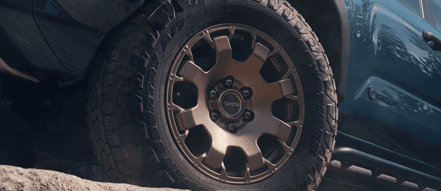 18-In. Wheels With All-Terrain Tires