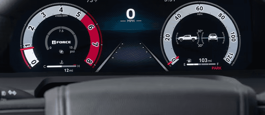 12.3-In. Digital Gauge Cluster