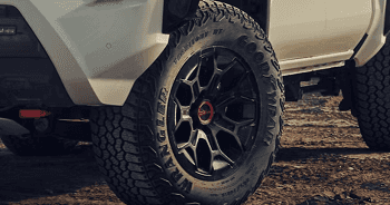 33-In. Rugged-Terrain Tires and 18-In. Wheels