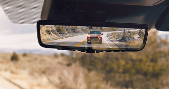 Available Digital Rearview Mirror With HomeLink®