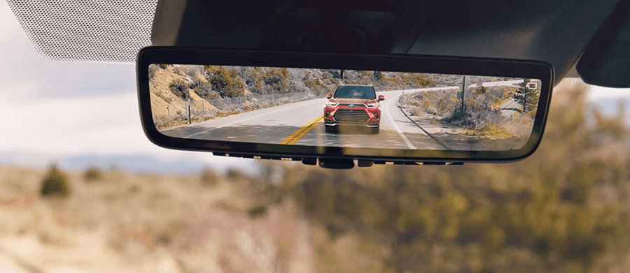 Available Digital Rearview Mirror With HomeLink®