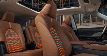 Heated and Ventilated Front- and Second-Row Seats