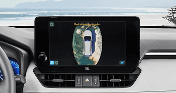 Panoramic View Monitor With Camera Perimeter Scan