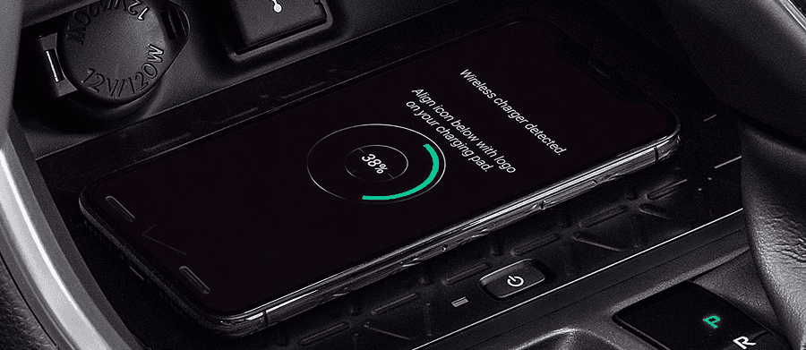 USB Ports and Qi-Compatible Wireless Charging