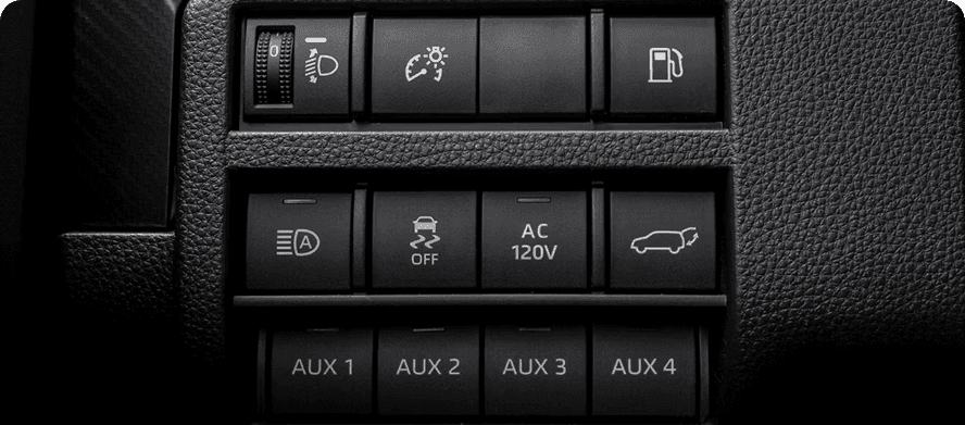 4Runner Pre-Wired AUX Switches