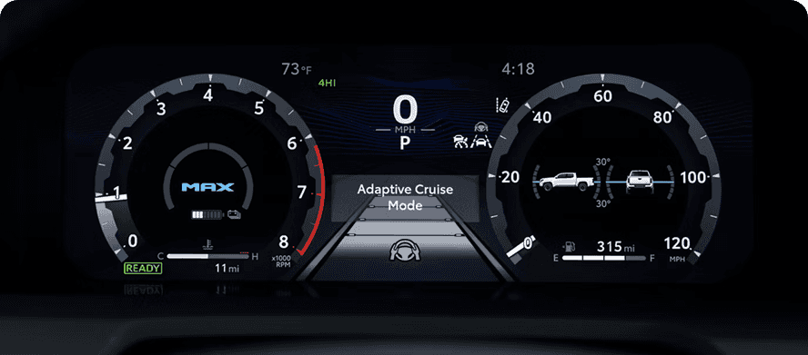 12.3-In. Digital Gauge Cluster