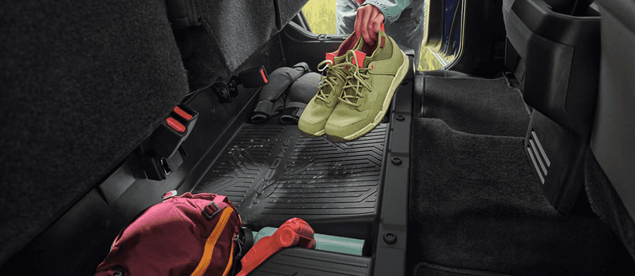Rear Cabin Storage