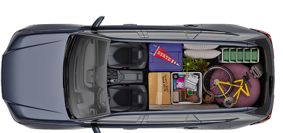 Grand Highlander maximum cargo space