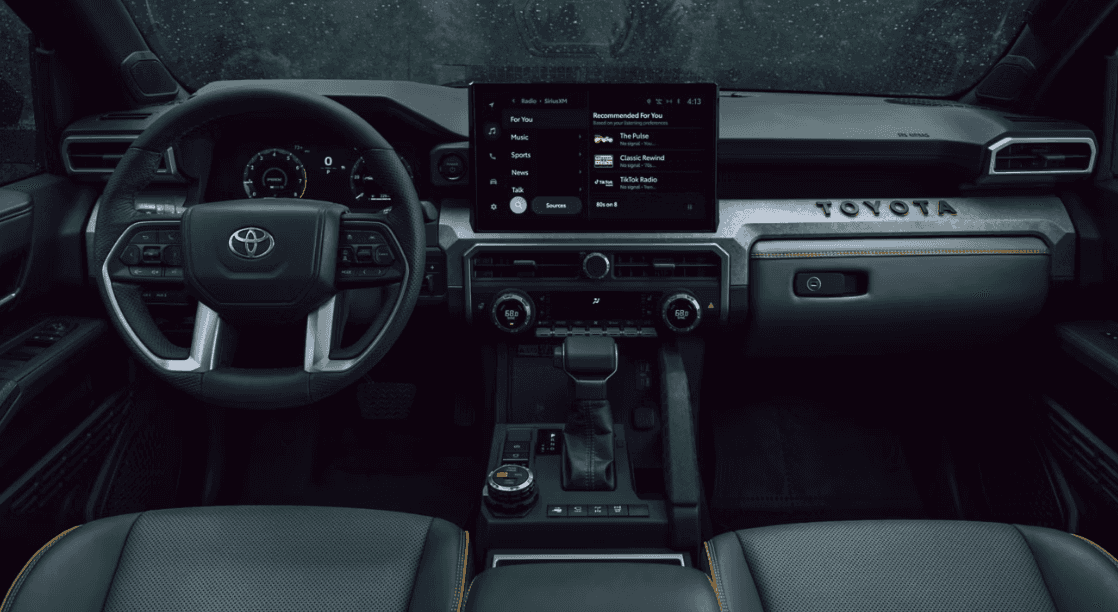 Interior of the 2026 Toyota 4Runner for sale in Fort Walton Beach, Florida at Toyota of Fort Walton Beach