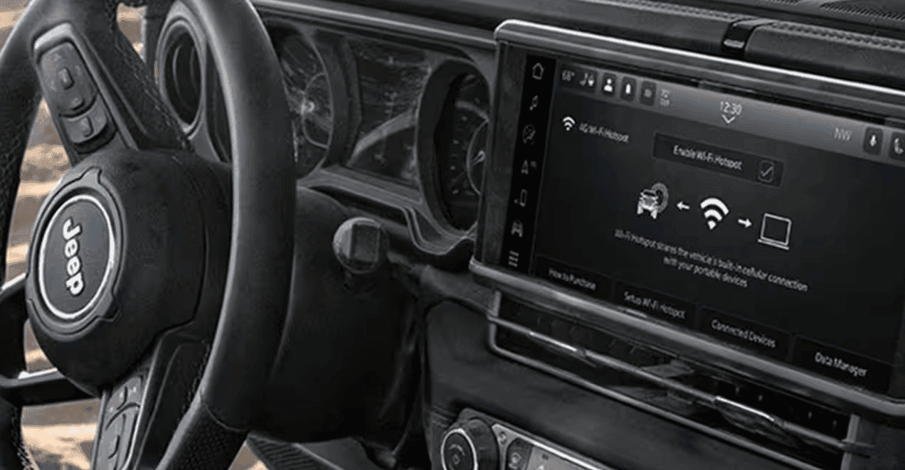 Interior of the 2026 Toyota GR Supra for sale in Fort Walton Beach, FL at Toyota of Fort Walton Beach