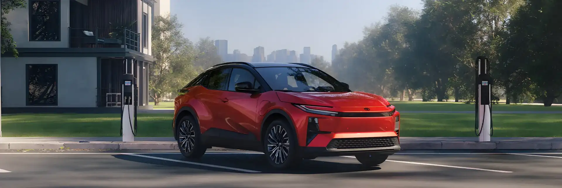 2026 Toyota C-HR charging port detail
