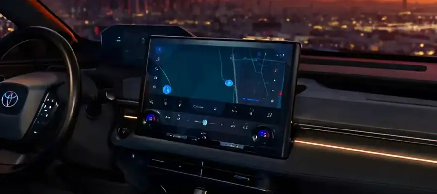 14-inch Toyota Audio Multimedia touchscreen in the 2026 Toyota C-HR