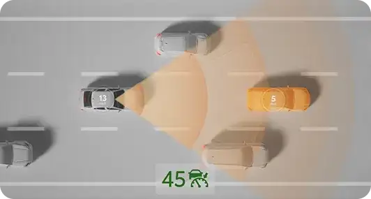Full-Speed Range Dynamic Radar Cruise Control