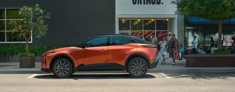 Low-profile roof rails on the 2026 Toyota C-HR