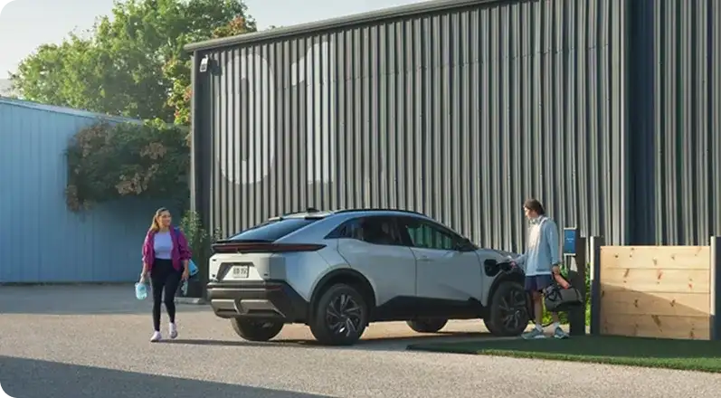 NACS charging port on the 2026 Toyota C-HR