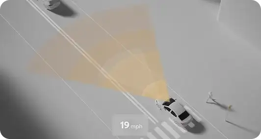 Pre-Collision System with Pedestrian Detection